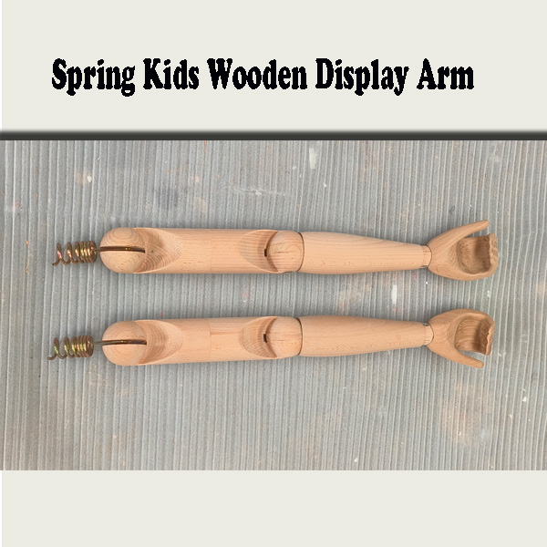 Spring Kids Wooden Display Arms